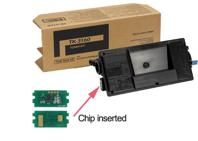 Kyocera Ecosys टोनर P3045DN TK3160 - 12500 लेजर प्रिंटर Ecosyss M3634D के लिए क्षमता