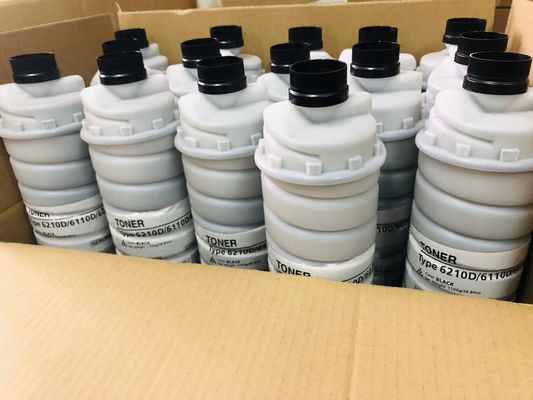 6210d टोनर रिको अफिशियो 2075 / रिको प्रिंटर टोनर कारतूस इंक खाली