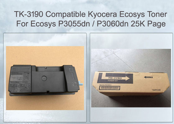 Kyocera Mita Ecosys टोनर किट P3055DN ब्लैक टोनर किट TK3190 1T02T60NL0
