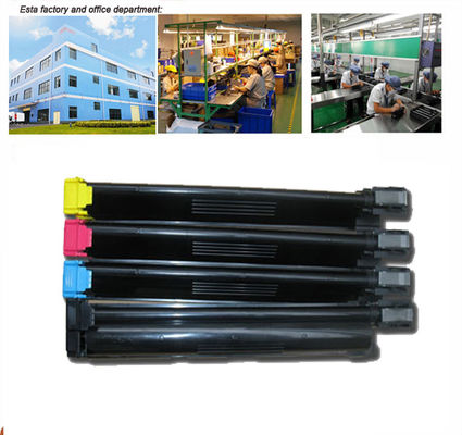 ब्लैक सियान मैजेंटा येलो कलर लेजर टोनर TN210 के लिए Konica Minolta Bizhub C250 C252