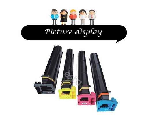 Konica Minolta TN - 611 CMYK प्रिंटर Bizhub C451 / C550 के लिए रंग टोनर कारतूस