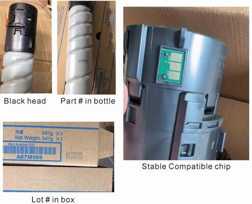 रीसेट चिप के साथ Konica Minota TN328Y लेजर रिप्लेसमेंट टोनर कारतूस संगत Bizhub C250i / C300i