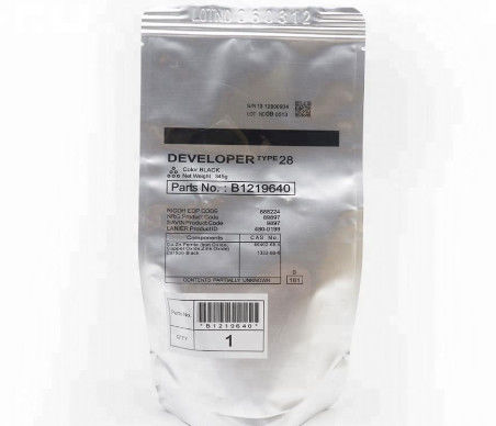 रिको टाइप 28 डेवलपर कॉपियर पार्ट्स 345g ब्लैक डेवलपर रिको कॉपियर के लिए