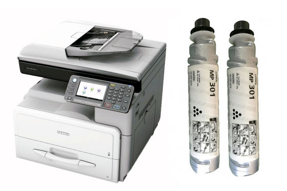 Ricoh Aficio एमपी 301SPF कॉपियर - 7000 पेजों के लिए रिको एमपी 301 टोनर कार्ट्रिज मोनो