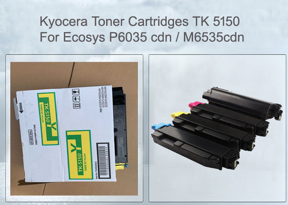 ECOCYS 6535 के लिए KYOCERA TK-5150Y टन टन 1T02NSANL0, 4 पीसीएस प्रति सेट 10K पेजेस
