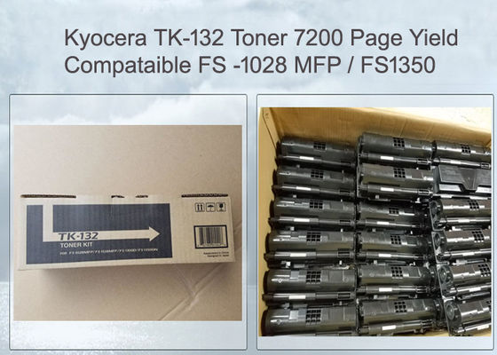 Kyocera TK-132 कॉपियर टोनर कारतूस ब्लैक लेजर - 7200 पृष्ठ / 1 प्रत्येक
