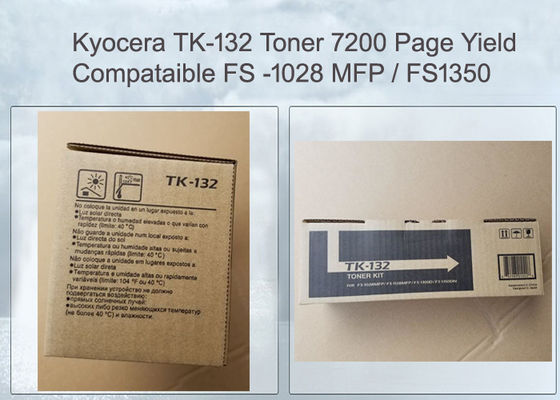 Kyocera TK-132 कॉपियर टोनर कारतूस ब्लैक लेजर - 7200 पृष्ठ / 1 प्रत्येक