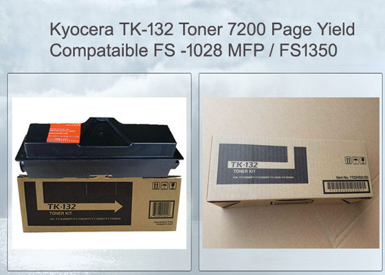 Kyocera Mita TK132 - Kyocera FS-1028MFP के लिए ब्लैक टोनर मूल गुणवत्ता