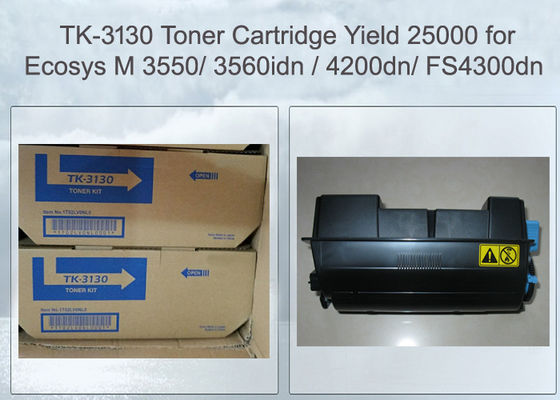 25000 पेज क्योसेरा टोनर कार्ट्रिज TK-3130 ECOSYS M3550idn के लिए