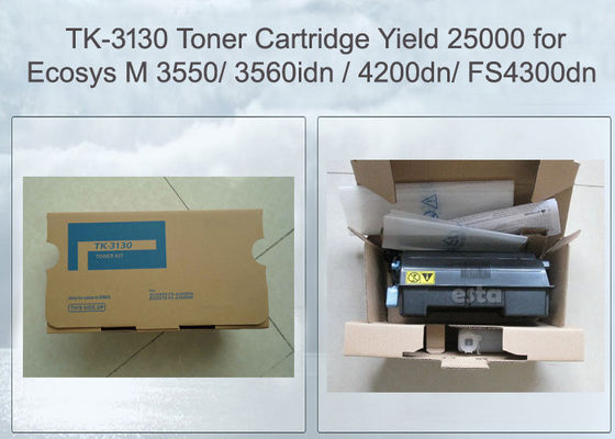 25000 पेज क्योसेरा टोनर कार्ट्रिज TK-3130 ECOSYS M3550idn के लिए