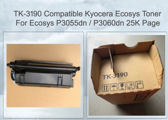 Kyocera Mita Ecosys टोनर किट P3055DN ब्लैक टोनर किट TK3190 1T02T60NL0