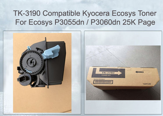 Kyocera Mita Ecosys टोनर किट P3055DN ब्लैक टोनर किट TK3190 1T02T60NL0