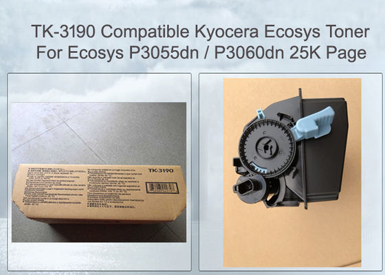 Kyocera Mita Ecosys टोनर किट P3055DN ब्लैक टोनर किट TK3190 1T02T60NL0