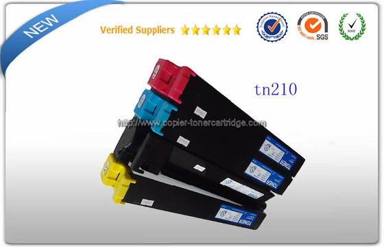 ब्लैक सियान मैजेंटा येलो कलर लेजर टोनर TN210 के लिए Konica Minolta Bizhub C250 C252